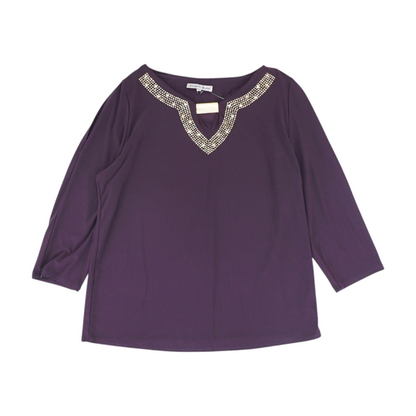 Deep Purple Blouse