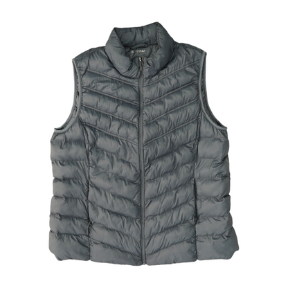 Gray Solid Vest