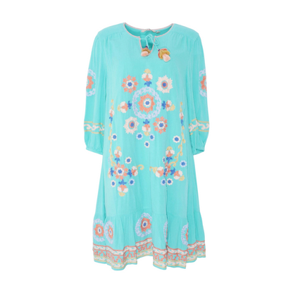 Blue Petite Midi Dress