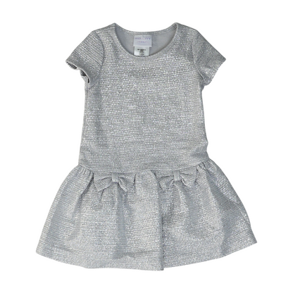 Silver Polka Dot Dress
