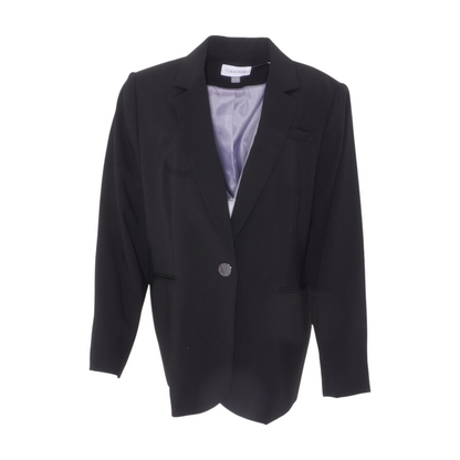 Black Plus Solid Blazer