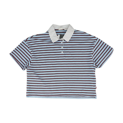 Blue Striped Blouse