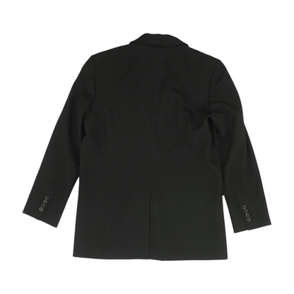 Black Solid Blazer