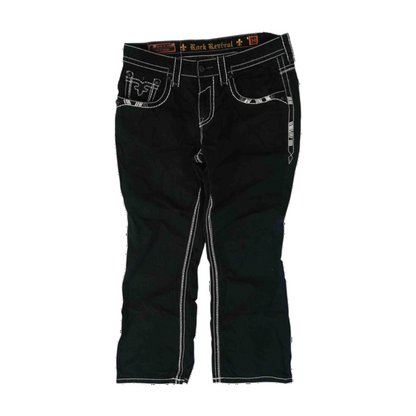 Black Straight Jeans