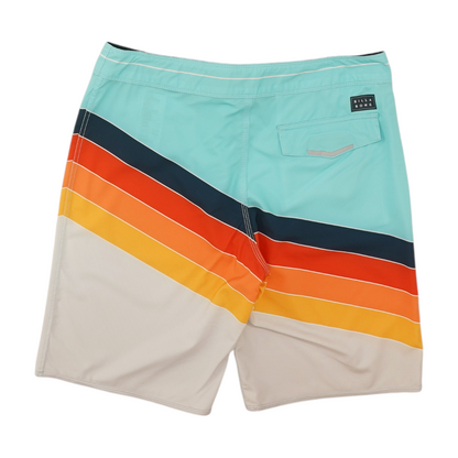 Blue Color Block Swim Bottom