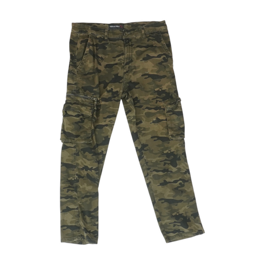 Green Camo Regular Pants