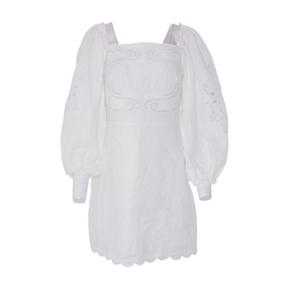 Ivory Mini Dress