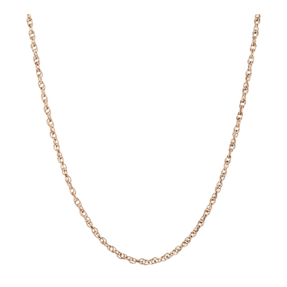 14K Yellow Gold Chain Necklace