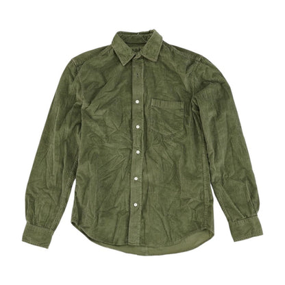 Green Button Down