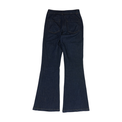 Blue Bootcut Jeans
