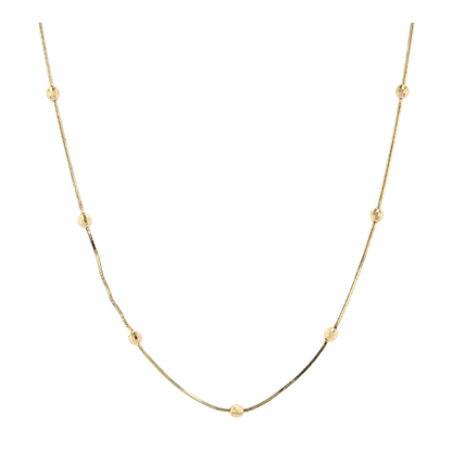 14K Yellow Gold Chain Necklace