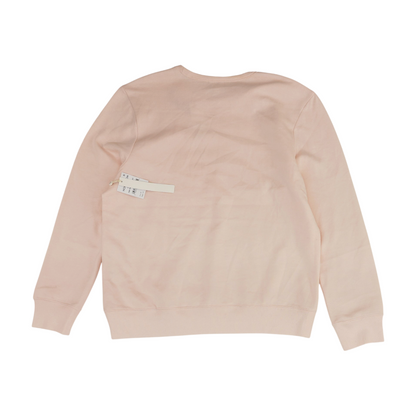 Pink Solid Sweatshirt Pullover