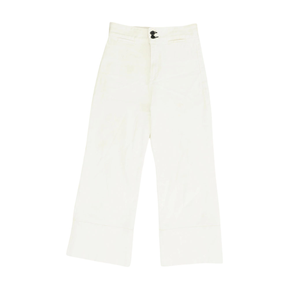 White Wide Leg Jeans