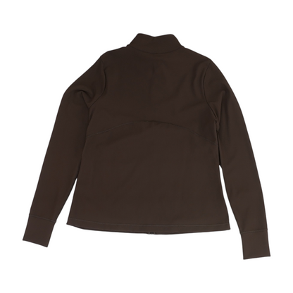 Brown Solid Active Jacket