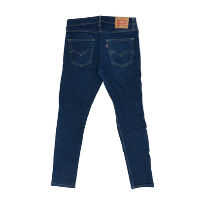 512 Navy Slim Jeans