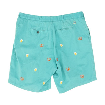 Green Chino Shorts