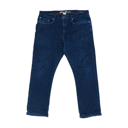 Navy Straight Jeans