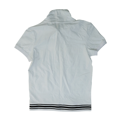 White Print Active T-Shirt