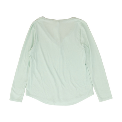 Green Solid Pajama Top