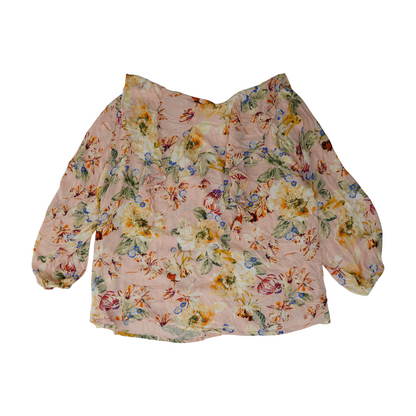 Pink Plus Floral Blouse