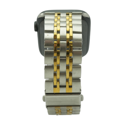 44mm Series 6 Space Gray Smartwatch Silver Band Small