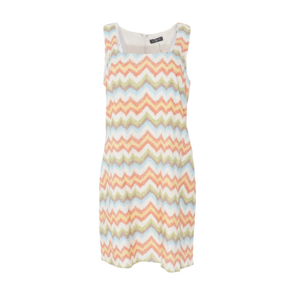 Multi Chevron Mini Dress