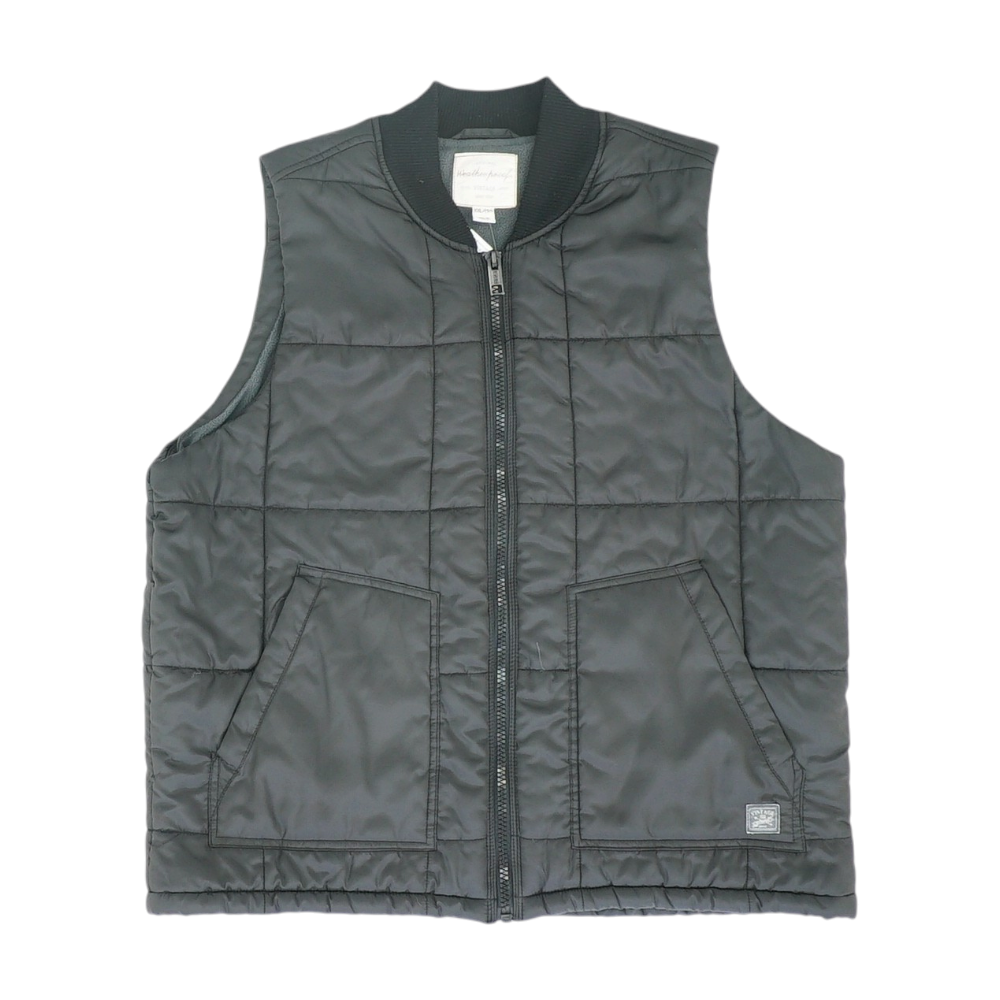 Black Solid Vest
