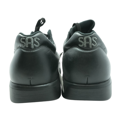 Black Lace-Up Casual Shoes