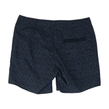 Blue Graphic Chino Shorts