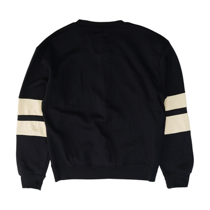 Navy Solid Sweatshirt Pullover