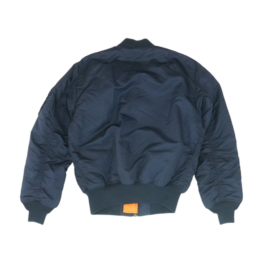 Hover Navy Solid Jacket