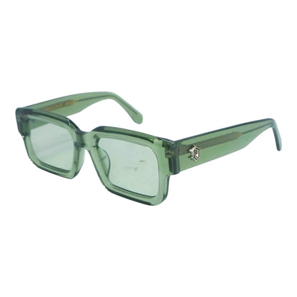 Green Storm Square Sunglasses