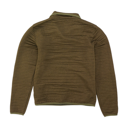 Green Solid Sweatshirt Pullover