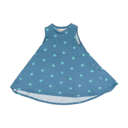 Blue Graphic Dress