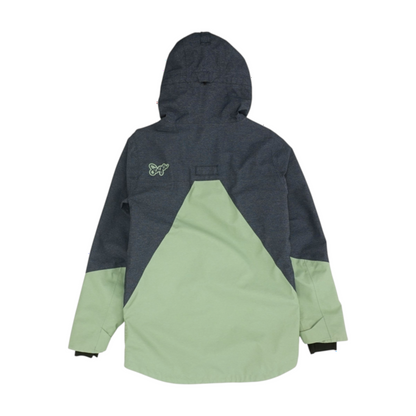 Navy Color Block Jacket