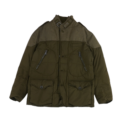 Green Solid Jacket
