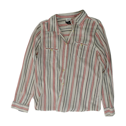 Pink Striped Button Down