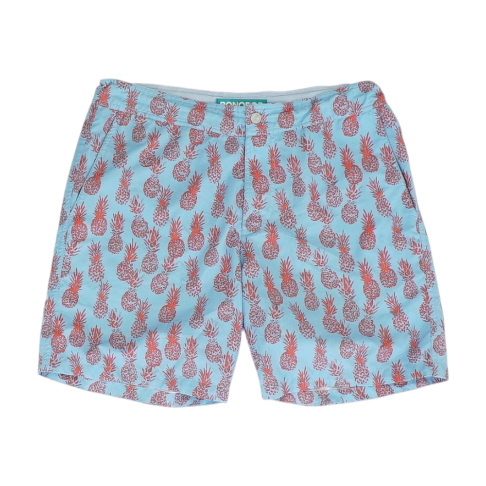 Blue Graphic Swim Bottom
