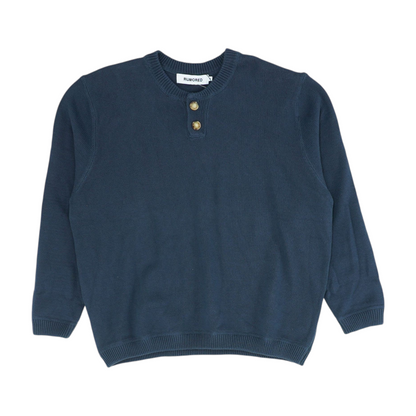 Navy 1/4 Zip Sweater