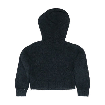 Black Solid Hoodie