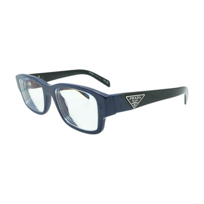 Navy 18D-101 Rectangle Prescription Eyewear