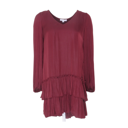 Maroon Mini Dress