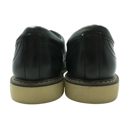 Black Lace-Up Dress Shoes