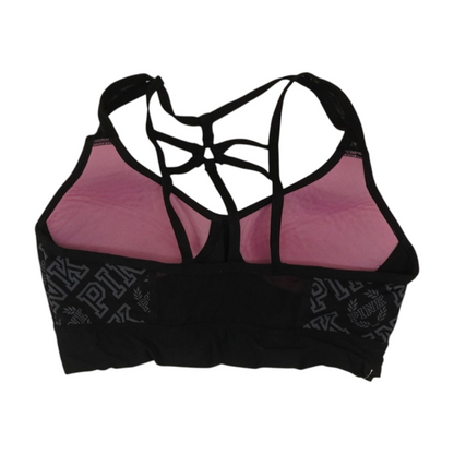 Black Graphic Bra