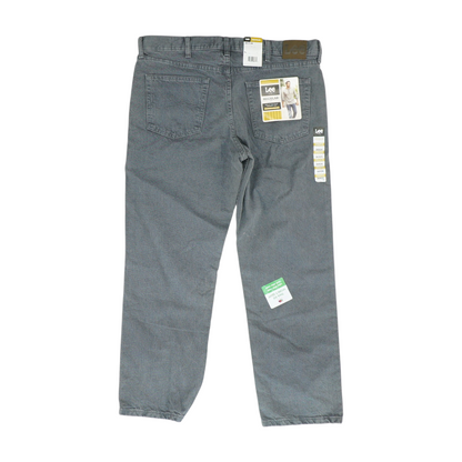 Gray Straight Jeans