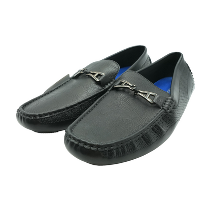 Black Slip-On Dress Shoes