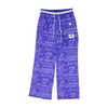 Purple Graphic Regular Pants