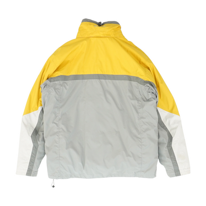 Vintage Gray Color Block Jacket