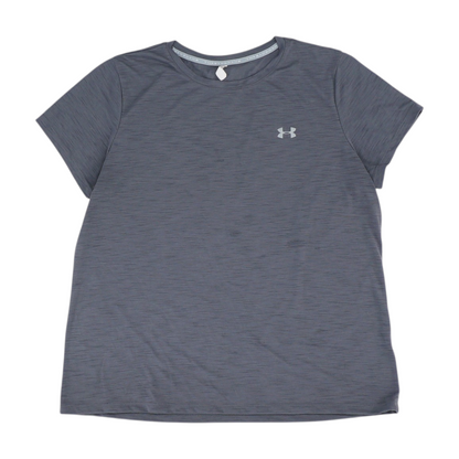 Gray Solid Active T-Shirt