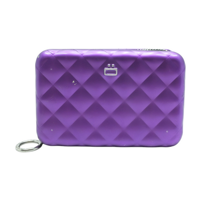 Purple Card Case Wallet